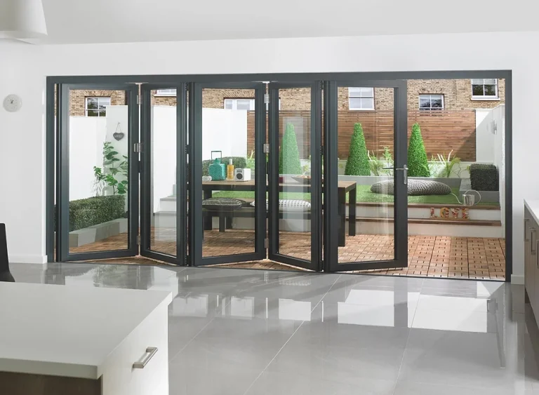 An intallation of some bifolding doors in Derby