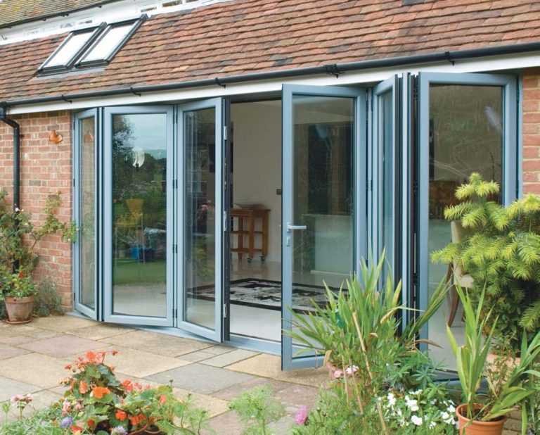 An example of some bifold doors near Tibshelf An example of some bifold doors near Tibshelf