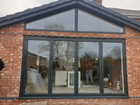 An example of a set of bifold doors near Sandiacre