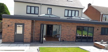 An image of some bifold doors near Mayfield